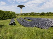 Ferme solaire, panneaux photovoltaïques