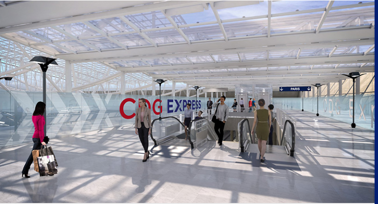 Les travaux du CDG Express peuvent se poursuivre, une décision rendue par la Cour administrative d'appel de Paris. Crédit : CDG Express