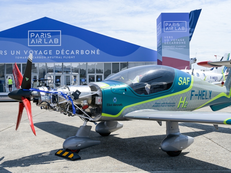 L'EcoPulse est un avion léger Daher TBM modifié avec un groupe motopropulseur hybride-électrique 